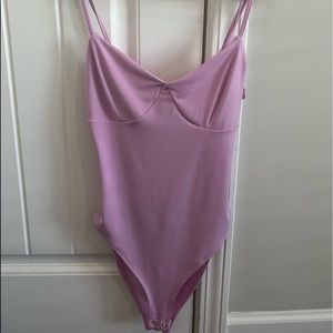 pink bodysuit